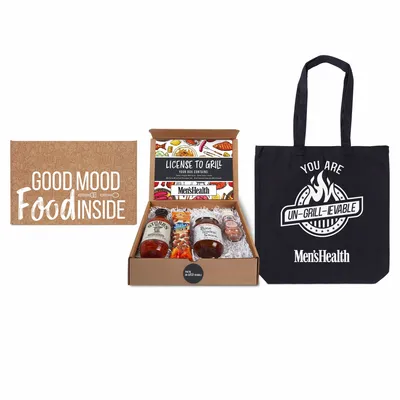 License to Grill - BBQ Gourmet Kit with Tote - Custom Patch Factory