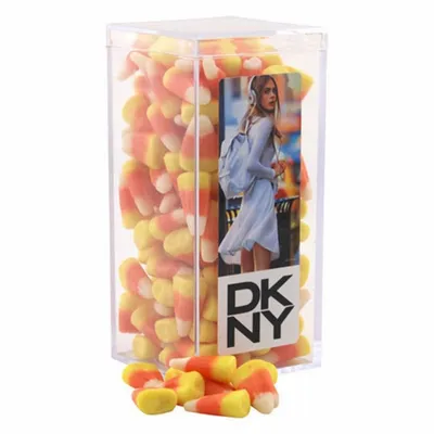 Acrylic Box with Candy Corn - Medium - Custom Patch Factory
