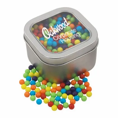 Window Tin with Mini Jawbreakers - SBF2700 - Custom Patch Factory