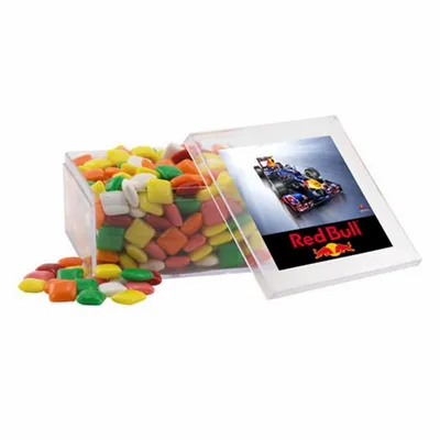 Acrylic Box with Mini Chicklets - Large - Custom Patch Factory