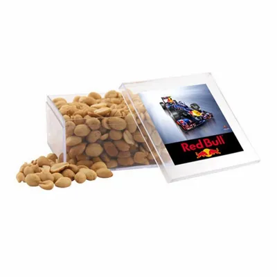 Acrylic Box with Peanuts - Large - Custom Patch Factory