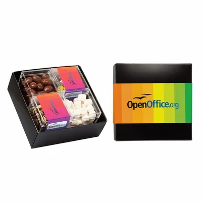 4 Piece Sweet Box Gift Set - Assorted Mix - Custom Patch Factory