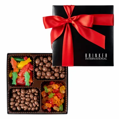 4 Delights Gift Box - Gourmet Confections - Custom Patch Factory