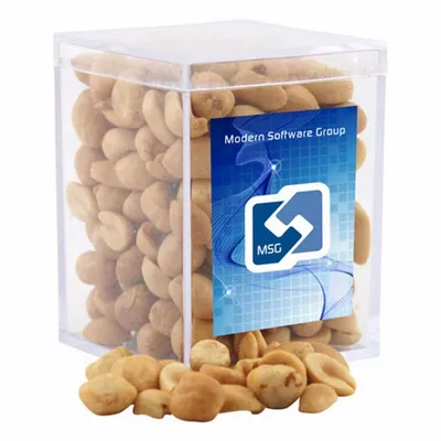Acrylic Box with Peanuts - Small - Custom Patch Factory
