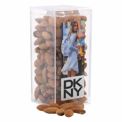 Acrylic Box with Almonds - Medium - Custom Patch Factory