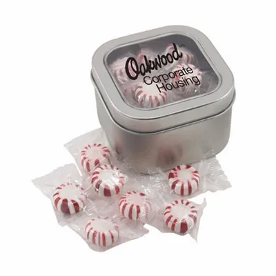 Window Tin with Starlight Peppermints - SBF2700 - Custom Patch Factory