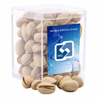 Acrylic Box with Pistachios - Small - Custom Patch Factory