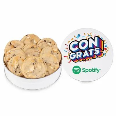 Fresh Beginnings Double Chip Cookie Tin (Small) - Custom Patch Factory