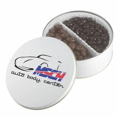 Warm Wishes Tins - Dark Choc Almonds & Milk Choc Cashews - Custom Patch Factory