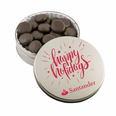 Glad Tidings Tin with Peppermint Cremes - Custom Patch Factory