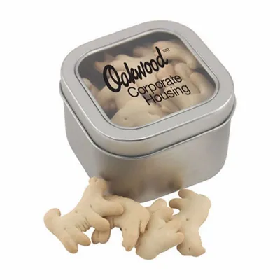 Window Tin with Animal Crackers - SBF2700 - Custom Patch Factory