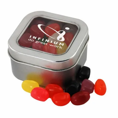 Window Tin with Jelly Beans - SBF2500 - Custom Patch Factory