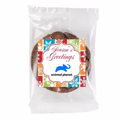 Fresh Beginnings Individually Wrapped Choc Double Chip Cookie - Custom Patch Factory