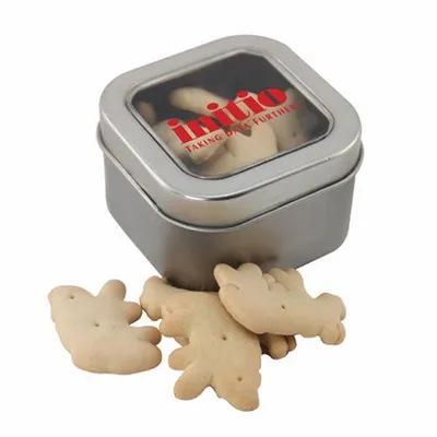 Window Tin with Animal Crackers - SBF2500 - Custom Patch Factory