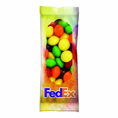 Full Color Tube DigiBag™ with Skittles - Custom Patch Factory