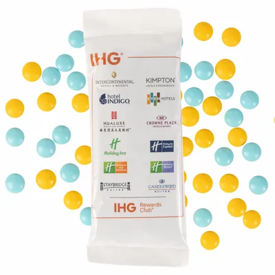 Full Color Tube DigiBag™ with Chocolate Buttons - Custom Patch Factory