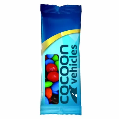 M&M'S® in Full Color Tube Digibag - Custom Patch Factory