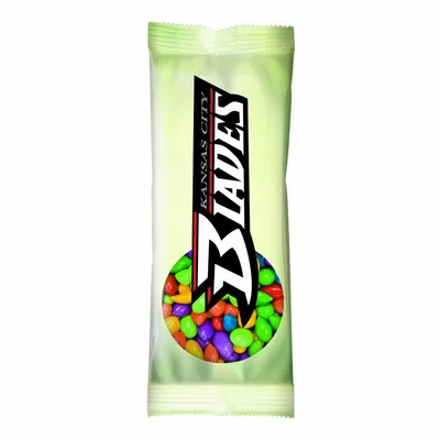 Full Color Tube DigiBag™ with Chocolate Covered Sunflower Seeds - Custom Patch Factory