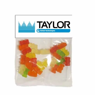 Clever Candy Large Header Bags - Gummy Bears - Custom Patch Factory