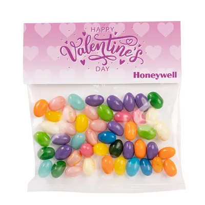 Large Header Bags - Gourmet Jelly Beans - Custom Patch Factory