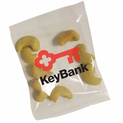 1/2oz. Snack Packs - Jumbo Salted Cashews - Custom Patch Factory
