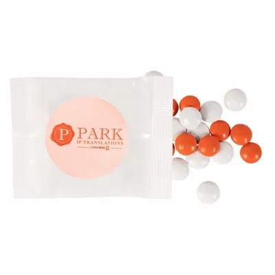 1/2oz. Snack Packs - Chocolate Buttons - Custom Patch Factory