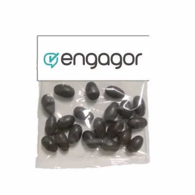 Large Header Bags - Dark Chocolate Almonds - Custom Patch Factory