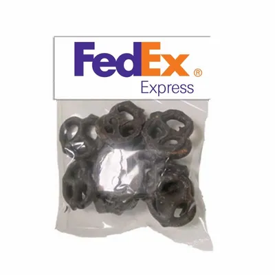 Large Header Bags - Milk Chocolate Mini Pretzels - Custom Patch Factory