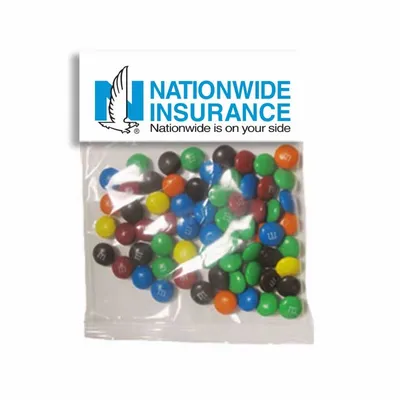 M&M'S® in Large Header Bag - Custom Patch Factory
