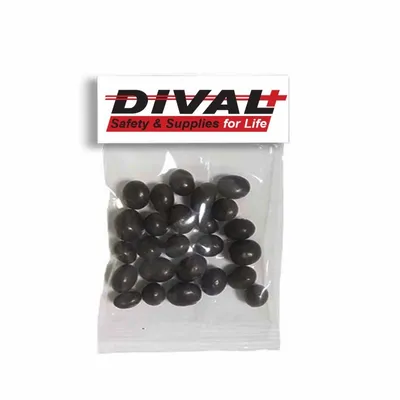 Small Header Bags - Dark Chocolate Espresso Beans - Custom Patch Factory