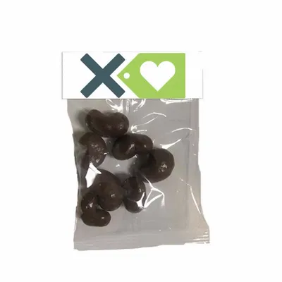Small Header Bags - Milk Chocolate Cashews - Custom Patch Factory