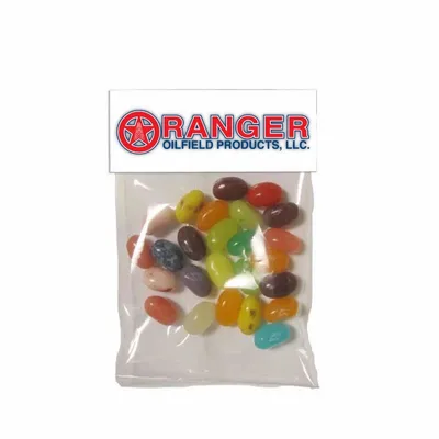Small Header Bags - Gourmet Jelly Beans - Custom Patch Factory