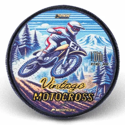 Embroidery + Printed Patch - Custom Patch Factory