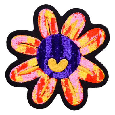 Multi Color Chenille Patch Multi Color Chenille Patch - Custom Patch Factory