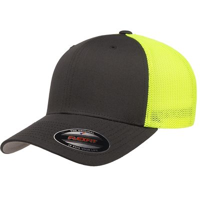 CHARCOAL/NEON YELLOW - Custom Patch Factory