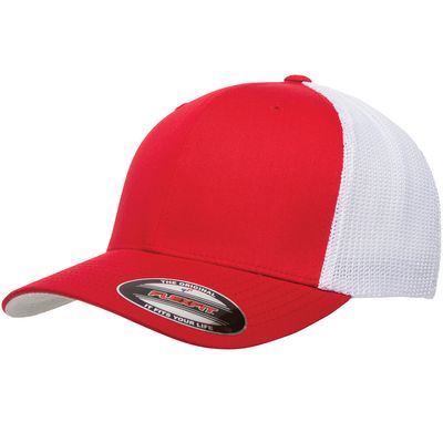 RED/WHITE - Custom Patch Factory