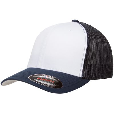 WHITE/NAVY - Custom Patch Factory