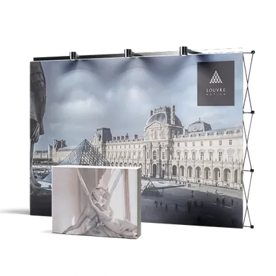 Pop Up Straight Displays - Custom Patch Factory