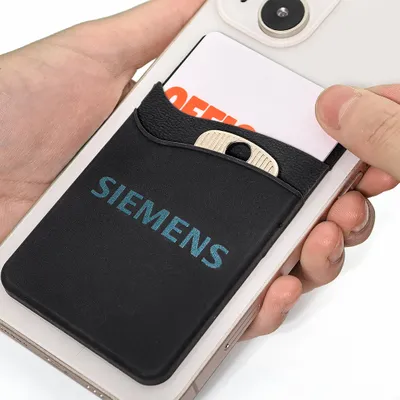 Silicone Phone Wallet Dual Card Holder - Custom Patch Factory