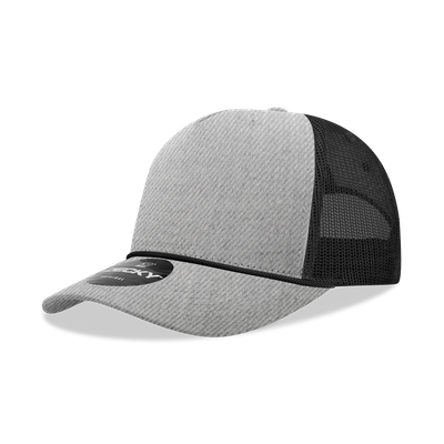 Hather Grey/Black Hather Grey/Black - Custom Patch Factory
