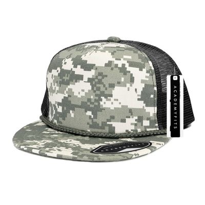 Digital Camo/Black - Custom Patch Factory