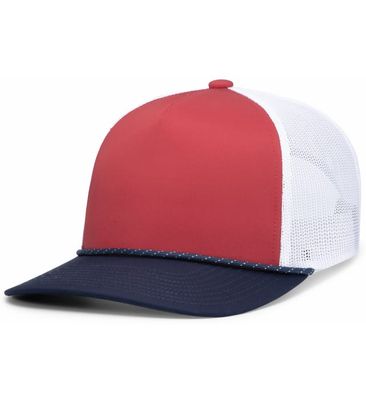 RED/WHITE/NAVY - Custom Patch Factory