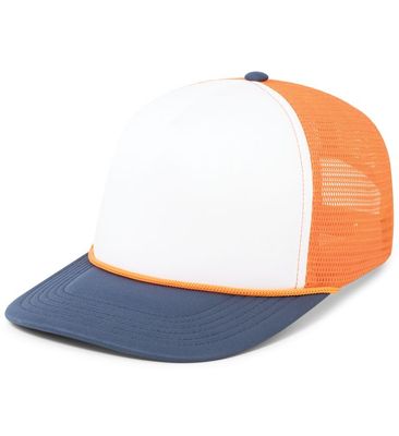 White/Orange/Navy White/Orange/Navy - Custom Patch Factory