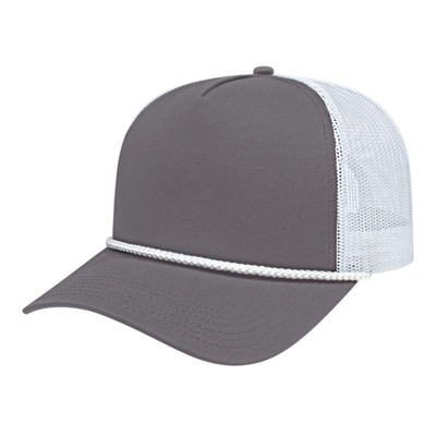 Charcoal/White/White - Custom Patch Factory