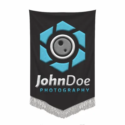 Embroidered Pennant - Custom Patch Factory