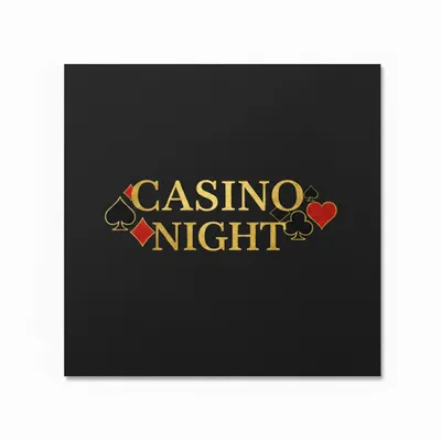 Casino Napkins - Custom Patch Factory