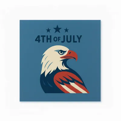 4th of July Napkins - Custom Patch Factory