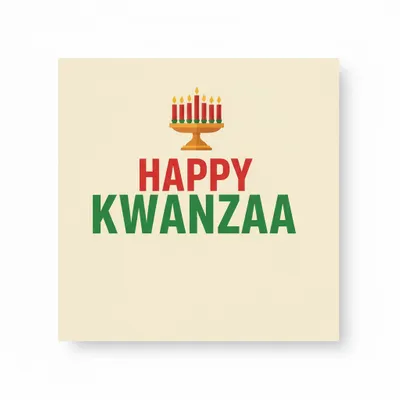 Kwanzaa Napkins - Custom Patch Factory