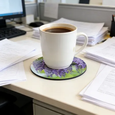 Foam Coasters - Custom Patch Factory