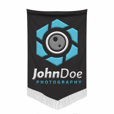 Embroidered Pennant - Custom Patch Factory